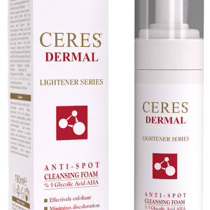 Ceres Dermal Lightener Series Brightening Cleansing Foam & Brightening Cream