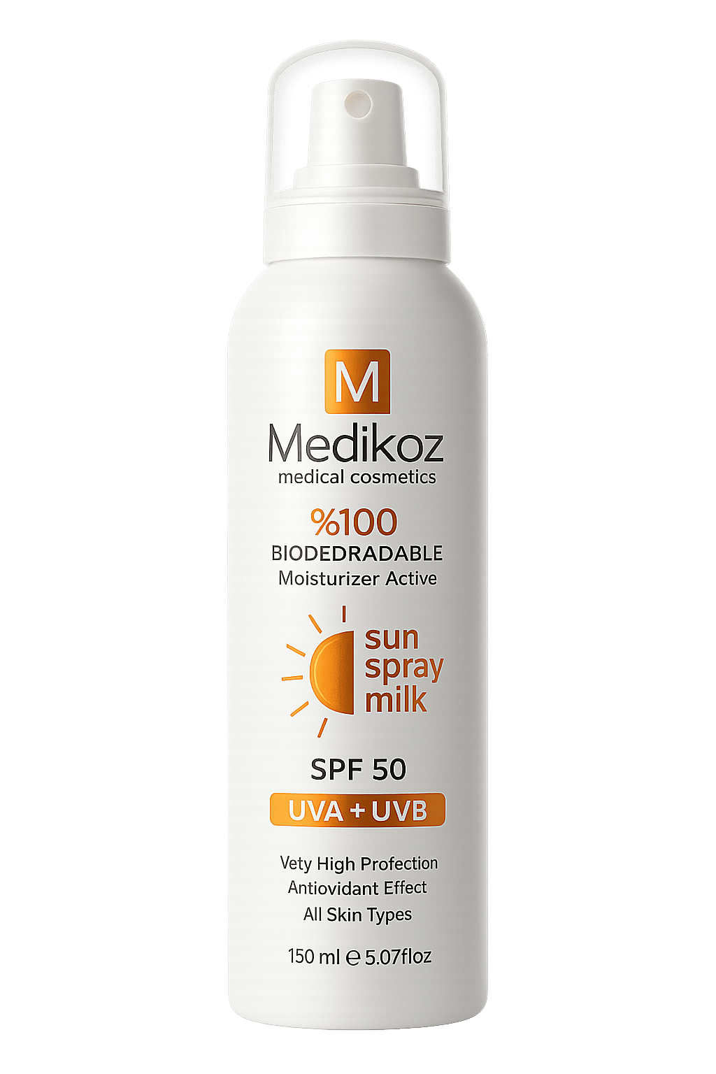 Medikoz Sun Spray Milk SPF50+ 150 ml