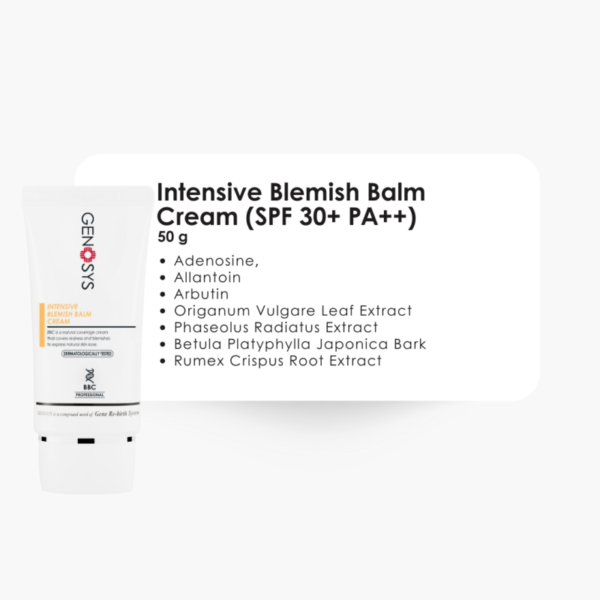 Genosys BBC Blemish Balm Cream 30 Spf Renkli Güneş Koruyucu