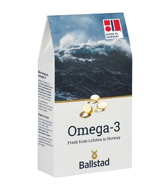Ballstad Omega-3 Balık Yağı Aylık 93 Adet